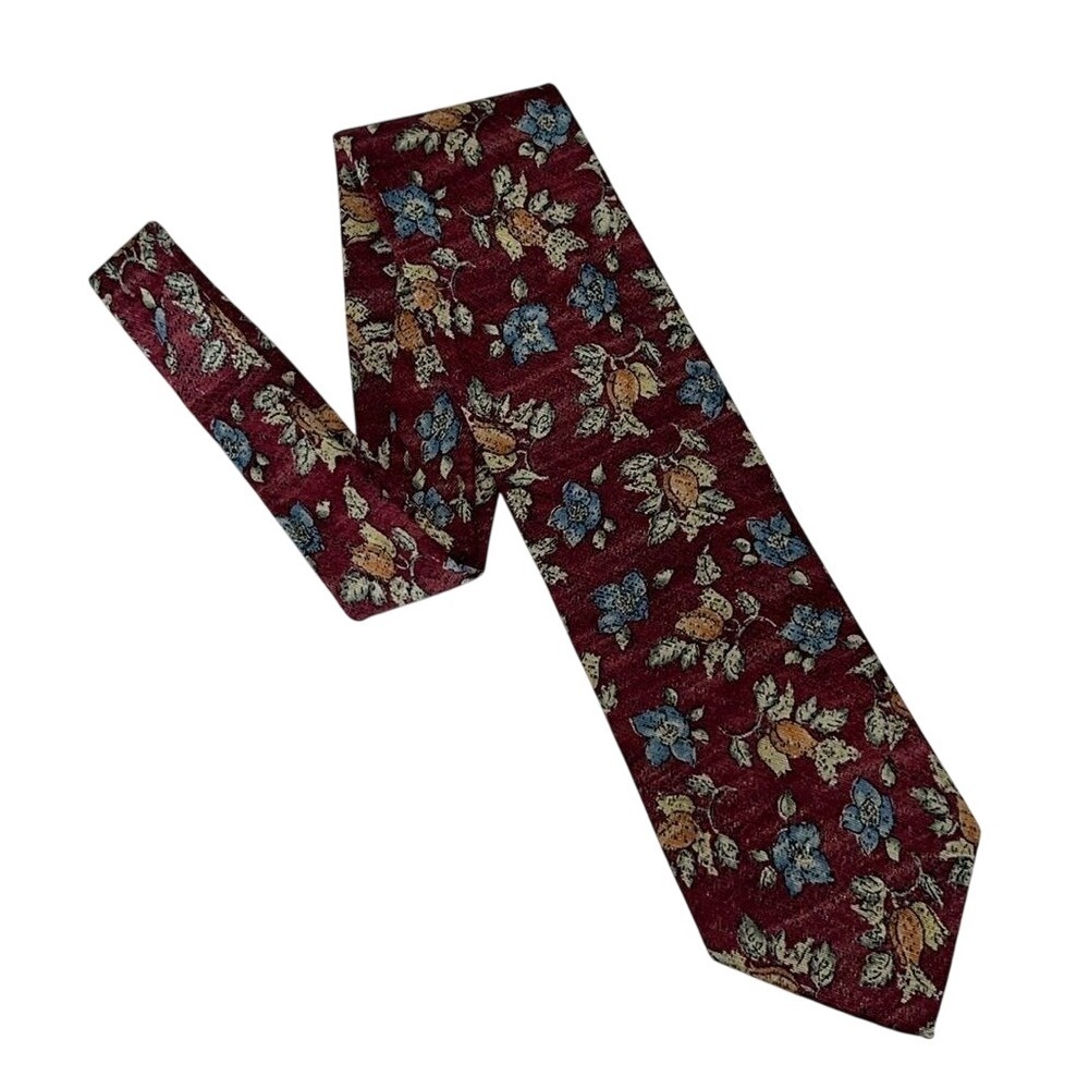 Boss‎ Hugo Boss Men's 100% Silk Floral Print Tie